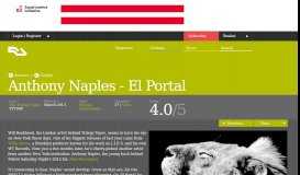 
							         RA Reviews: Anthony Naples - El Portal on The ... - Resident Advisor								  
							    