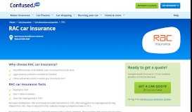 
							         RAC car insurance - Compare cheap quotes - Confused.com								  
							    