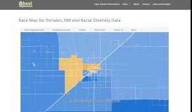 
							         Race Map for Portales, NM and Racial Diversity Data ...								  
							    