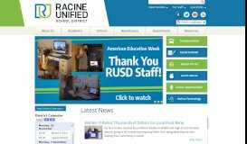 
							         Racine Unified School District								  
							    
