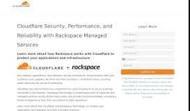
							         Rackspace DDoS Protection | DDoS Mitigation | Cloudflare								  
							    