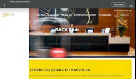 
							         RACV Club - Social, Leisure & Business Hub | RACV								  
							    