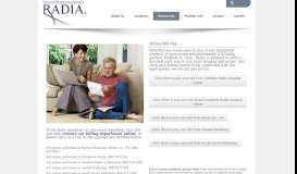 
							         Radia Inc., PS > Patient Info > Pay Your Bill Online								  
							    