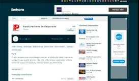 
							         Radio Portales De Valparaíso Online | Emisora.cl								  
							    