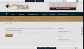 
							         Radiology | Black Hills Orthopedic & Spine Center								  
							    