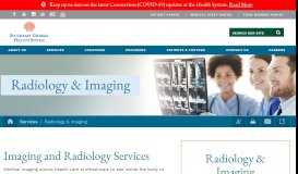 
							         Radiology & Imaging | Southeast Georgia Health System								  
							    