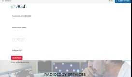
							         Radiology Services | The Leading Radiology Practice - vRad								  
							    
