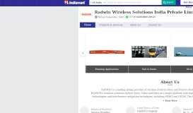 
							         Radwin Wireless Solutions India Private Limited - Service Provider of ...								  
							    