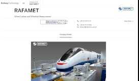 
							         RAFAMET - Railway Technology								  
							    