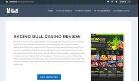 
							         Raging Bull Casino | Mobile Online Casinos								  
							    