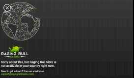 
							         Raging Bull Online Slots | $2500 Welcome Casino Bonus ...								  
							    