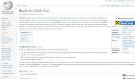 
							         Raiffeisen Bank Aval - Wikipedia								  
							    