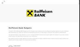 
							         Raiffeisen Bank Bulgaria | Customer Success | ServiceNow								  
							    