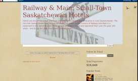 
							         Railway & Main: Small-Town Saskatchewan Hotels: North Portal ...								  
							    