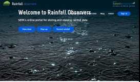 
							         Rainfall Observers | CS Portal site - Citizen Science Portal								  
							    