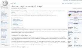 
							         Rainford High Technology College - Wikipedia								  
							    