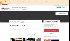 
							         Raintree Cafe Restaurant - San Francisco, CA | OpenTable								  
							    