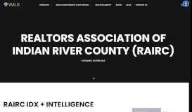 
							         RAIRC IDX search & Real Estate sites for Indian River County ...								  
							    