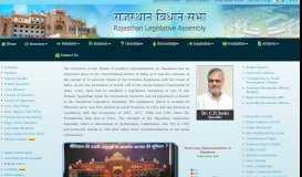 
							         Rajasthan Legislative Assembly Portal								  
							    