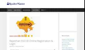 
							         Rajasthan SSO ID Online Registration & Login ...								  
							    