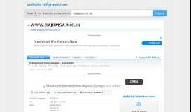 
							         rajrmsa.nic.in at Website Informer. RCSCE. Visit Rajrmsa.								  
							    