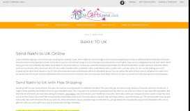 
							         Rakhi to UK - UK Gifts Portal								  
							    