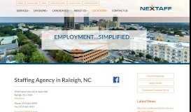 
							         Raleigh, NC - Nextaff								  
							    