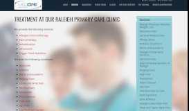 
							         Raleigh Primary Care Services - Med One Medical Group								  
							    
