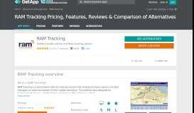 
							         RAM Tracking Pricing, Features, Reviews & Comparison of ...								  
							    