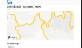 
							         Rama [Italy] | Mapire - The Historical Map Portal								  
							    