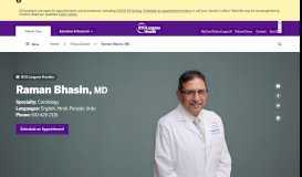 
							         Raman Bhasin, MD | NYU Langone Health								  
							    