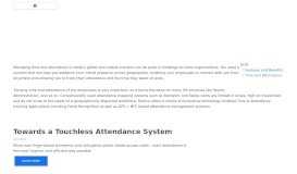 
							         Ramco HR & Payroll Software - Time and Attendance Software								  
							    