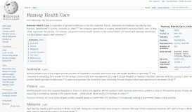 
							         Ramsay Health Care - Wikipedia								  
							    