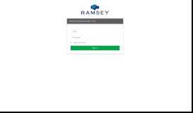
							         Ramsey Companies Portal | Login								  
							    