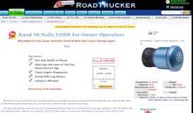 
							         Rand McNally EOBR for Owner Operators ELD50 - RoadTrucker Inc								  
							    