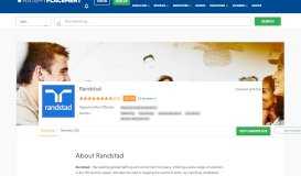 
							         Randstad Placements, Internships and Jobs - Company Profile ...								  
							    