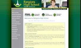 
							         Rangiora High School - North Canterbury, New Zealand | Welcome to ...								  
							    