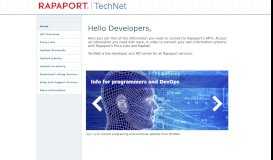 
							         Rapaport TechNet								  
							    