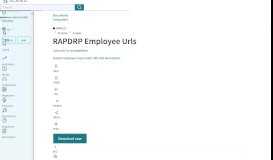 
							         RAPDRP Employee Urls - Scribd								  
							    