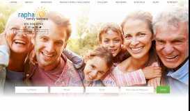 
							         Rapha Family Wellness Home Page								  
							    