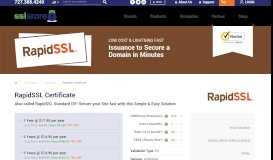 
							         Rapid SSL Certificate - A Domain Validated SSL from RapidSSL CA ...								  
							    