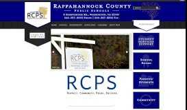 
							         Rappahannock County Public Schools								  
							    