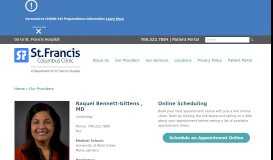 
							         Raquel Bennett-Gittens | Columbus Clinic Physicians								  
							    