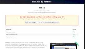 
							         RARBG Proxy List – Unblock Torrent Sites								  
							    