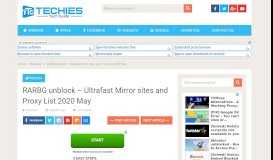 
							         RARBG unblock - Ultrafast Mirror sites and Proxy List 2019 June								  
							    