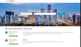 
							         RateABiz | Verified Local Business Reviews								  
							    