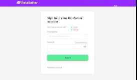 
							         RateSetter - Business Application								  
							    