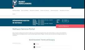 
							         Rathaus Service Portal – Gemeinde Heroldsberg								  
							    