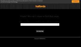 
							         Ratings and Reviews - Halfords Advice Centre								  
							    