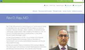 
							         Ravi D. Raju, MD | Women's Health Advantage								  
							    